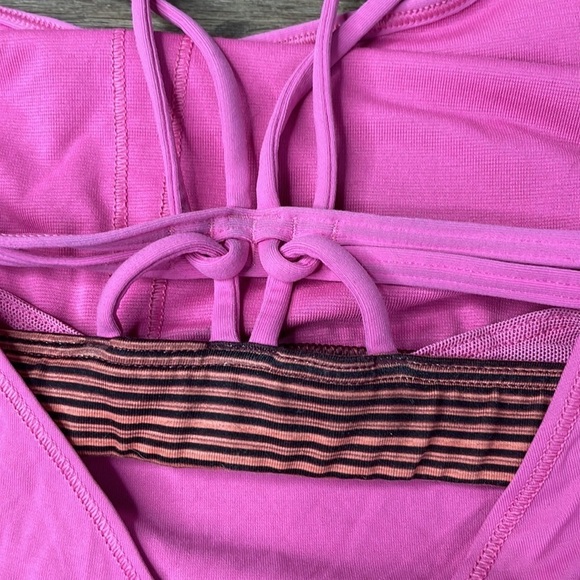 Lululemon Athletica Women’s Make A Move Tank, Paradise Pink, Yoga Tank size 6 - Picture 9 of 13